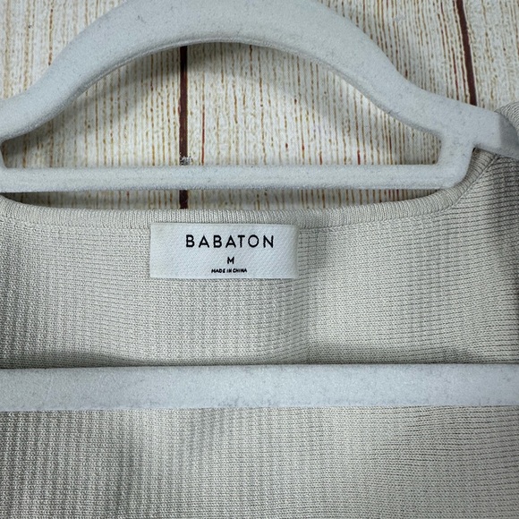 Babaton Sculpt Knit Squareneck Top - Picture 7 of 8